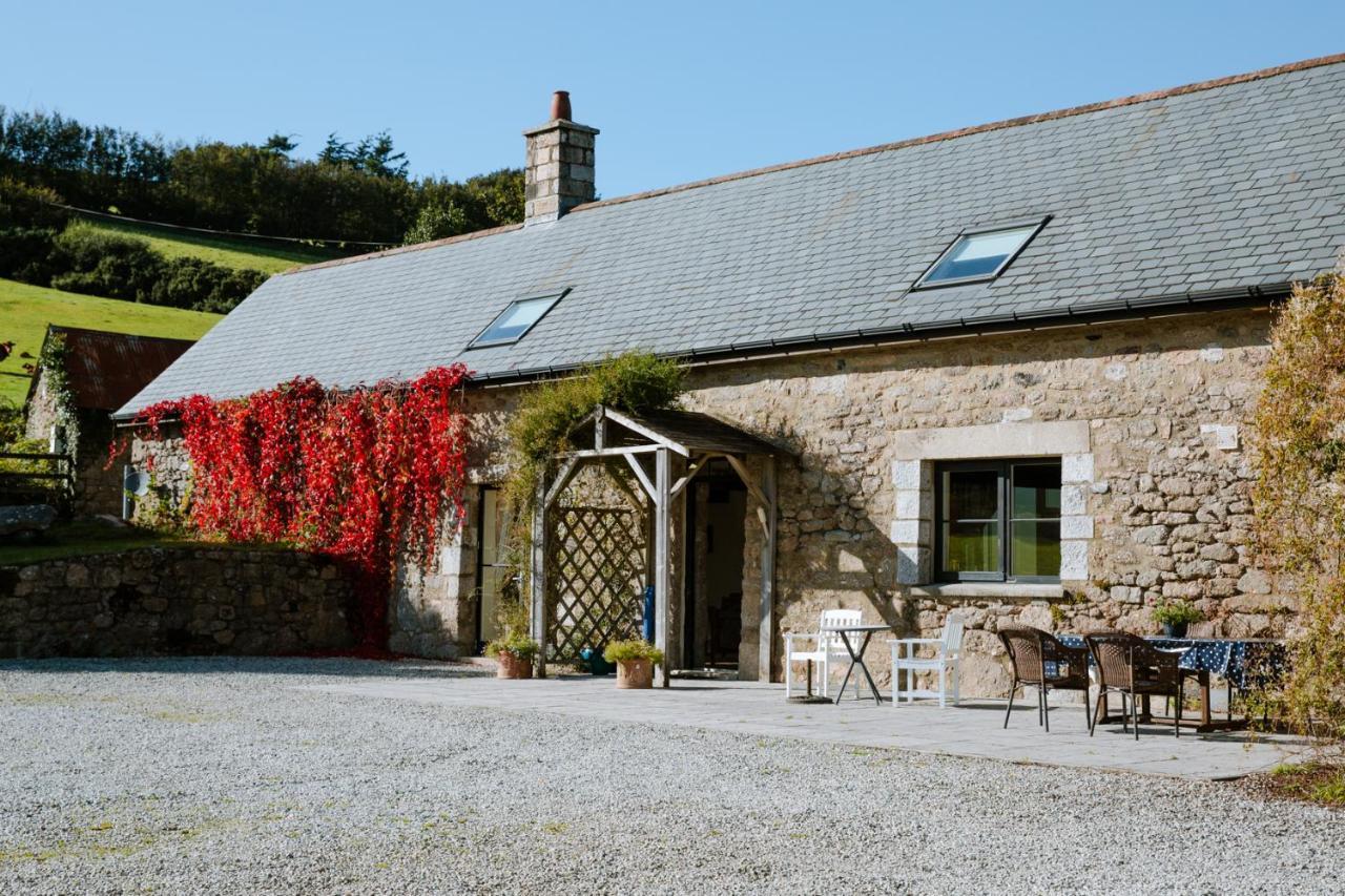 Higher Weddicott Barn Holiday Cottage - Self Catering Chagford Eksteriør billede