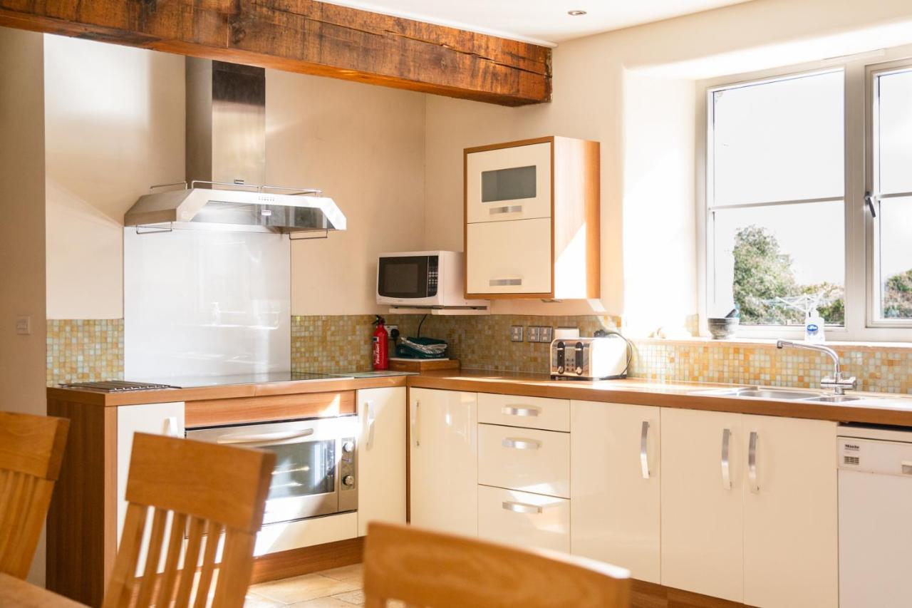 Higher Weddicott Barn Holiday Cottage - Self Catering Chagford Eksteriør billede